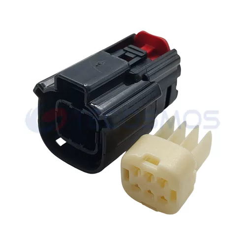 Ford Buick 6-Pin Female Plug Headlights Waterproof ABS Nylon Wire Harness Copper for Car Wire Connections Part... - image 2
